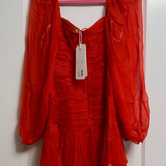 Shona Joy Maya Mini Dress (Hibiscus) - Picture 3 of 3